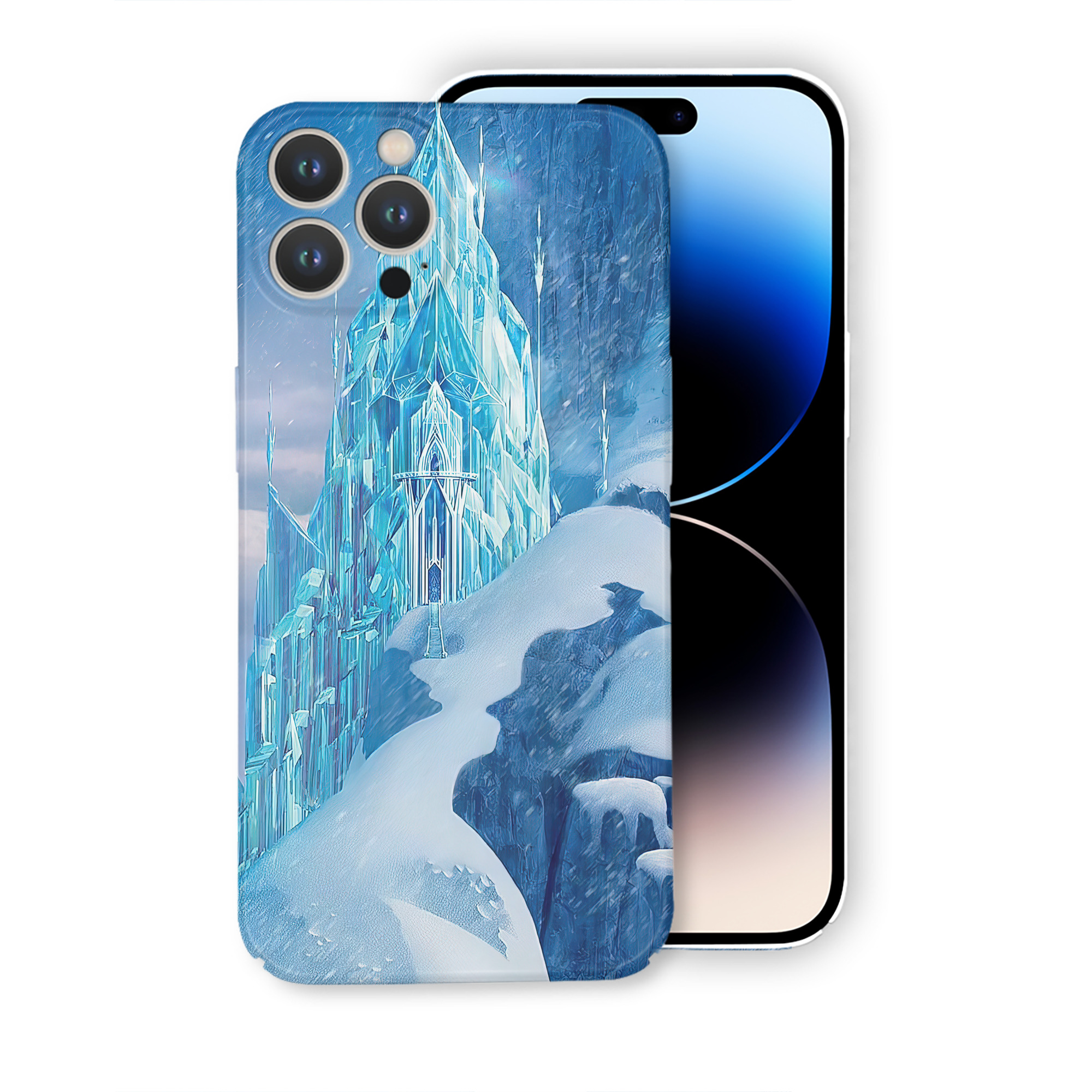（画像用） アナと雪の女王 アンナ エルサ Frozen Anna Elsa 【iPhone 14シリーズ対応】ハードケース